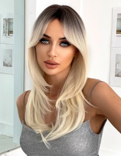 Peruca MING Ombre Blond...