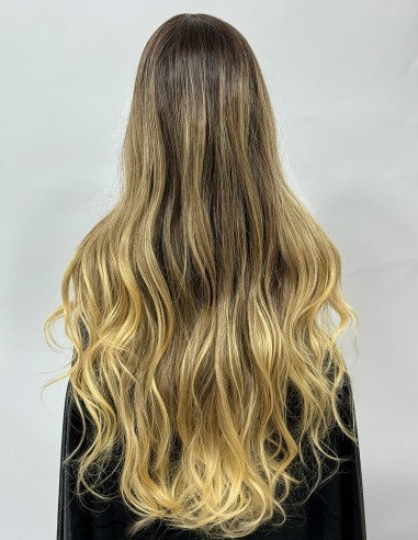 Peruca SERENA Ombre Saten Mediu/Blond...
