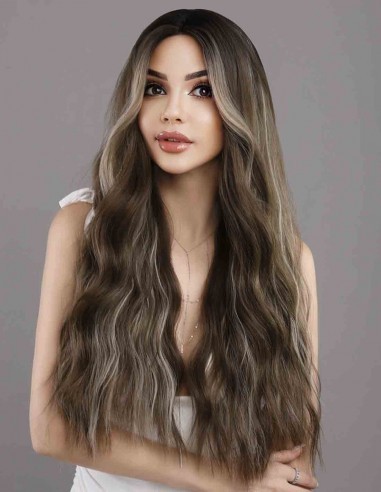 Peruca SIENNA Saten Mediu Suvitat