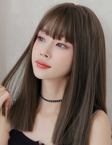 Peruca TIANA Saten Cenusiu