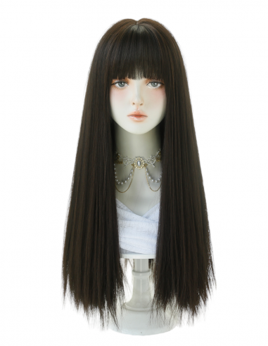 Peruca VANCY Saten Inchis