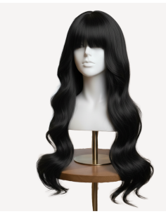 Peruca Naturala Luna Negru...