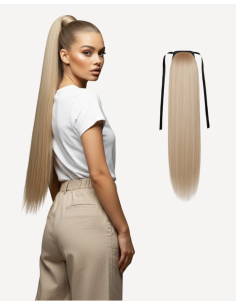 Coadă Păr Natural  Blond...