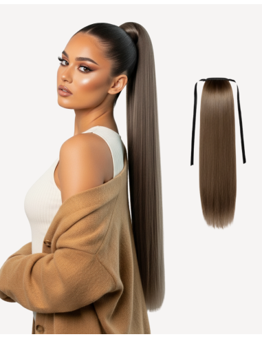 Coadă Păr Natural Saten Mediu 6