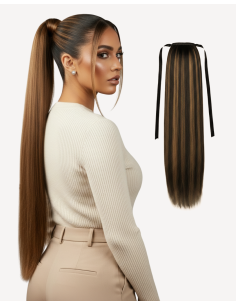 Coadă Păr Natural Suvitat 1-8