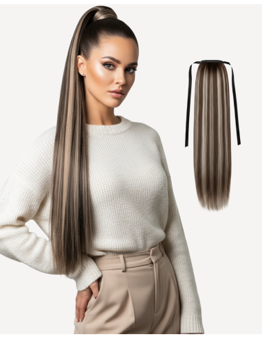 Coadă Păr Natural Suvitat 2-gray