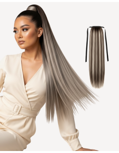 Coadă Păr Natural Suvitat...