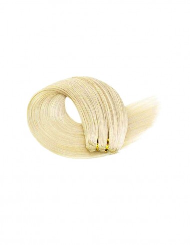 Extensii Cusute De Lux Blond Platinat 60