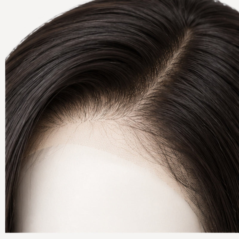 Detaliu Front Lace - Negru Natural 30 cm BuenoBia