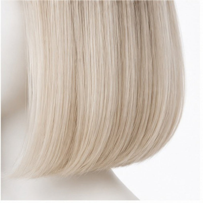 Detaliu spate - Blond Platinat cu Rădăcină 35 cm BuenoBia