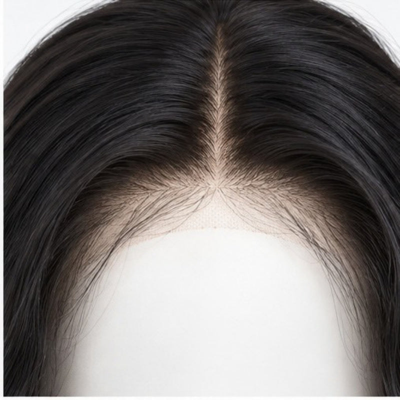 Detaliu Front Lace - Negru Natural 75 cm BuenoBia