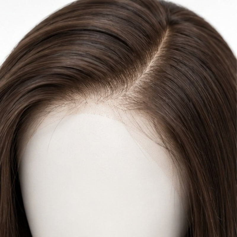 Detaliu Front Lace - Șaten Închis 80 cm BuenoBia