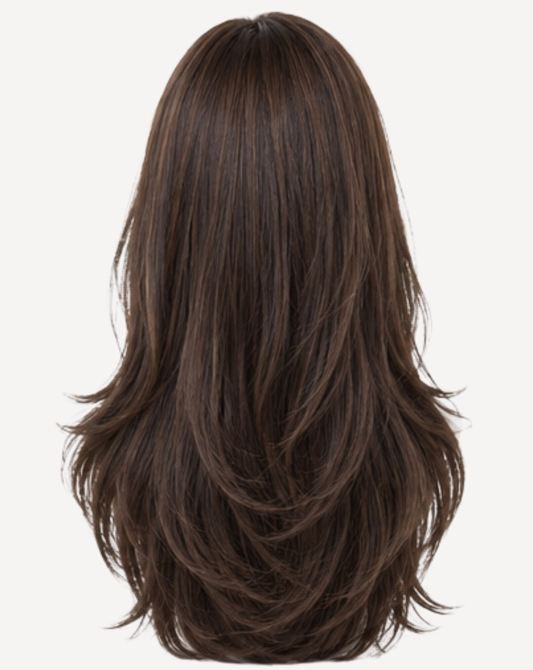 Șaten cu Șuvițe Miere 75 cm - Perucă Front Lace BuenoBia