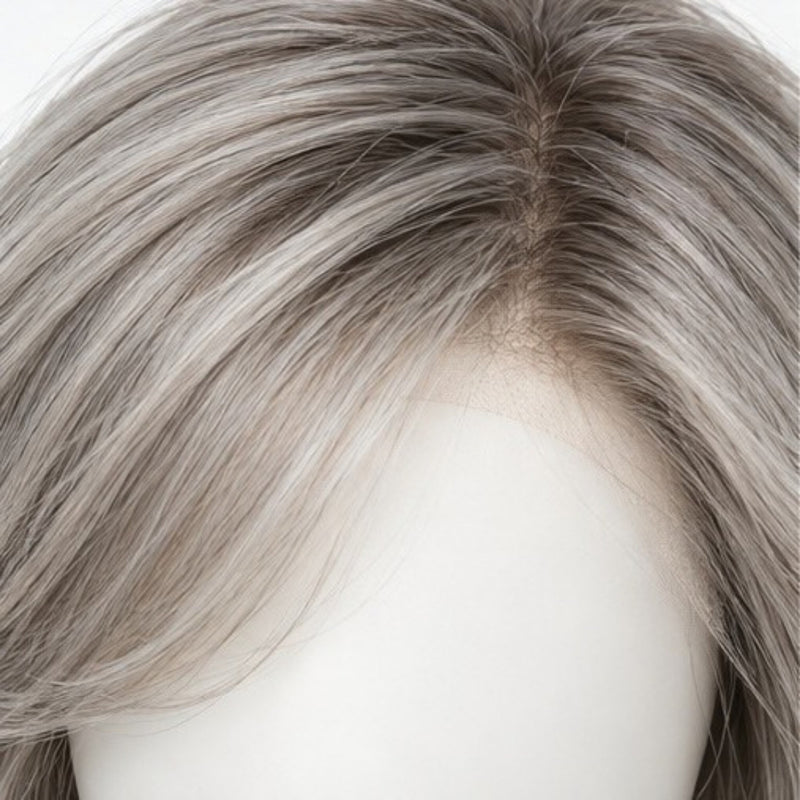Detaliu Front Lace - Gri Argintiu 35 cm BuenoBia