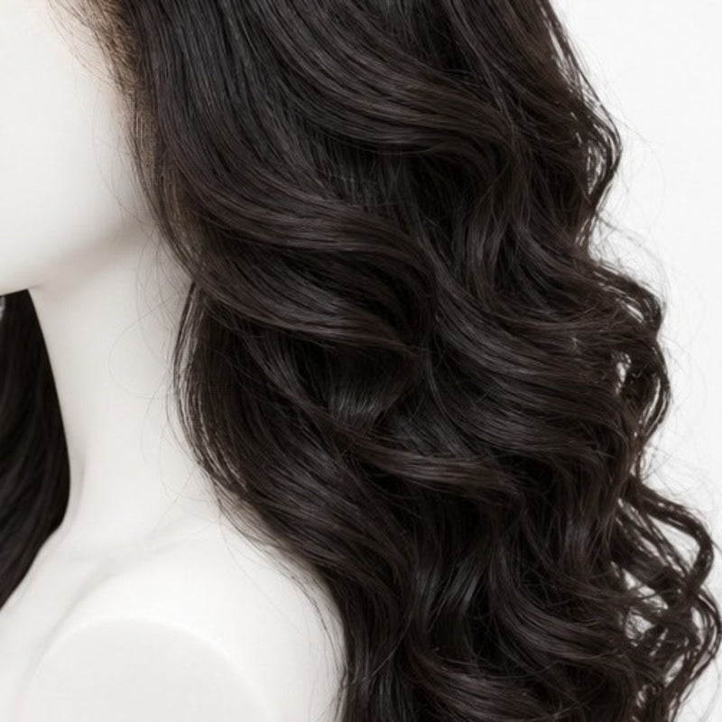 Detaliu lateral - Brunet Închis 80 cm BuenoBia