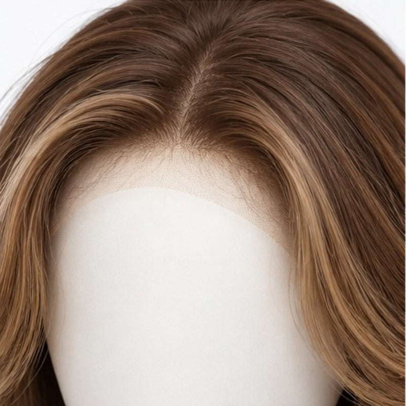 Detaliu Front Lace - Balayage Caramel 70 cm BuenoBia