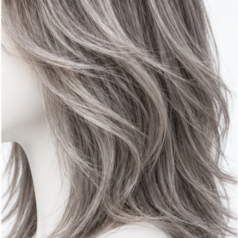 Detaliu lateral - Blond Cenușiu 45 cm BuenoBia