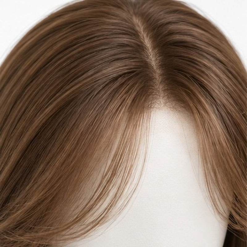 Detaliu Front Lace - Șaten Caramel Deschis 75 cm BuenoBia