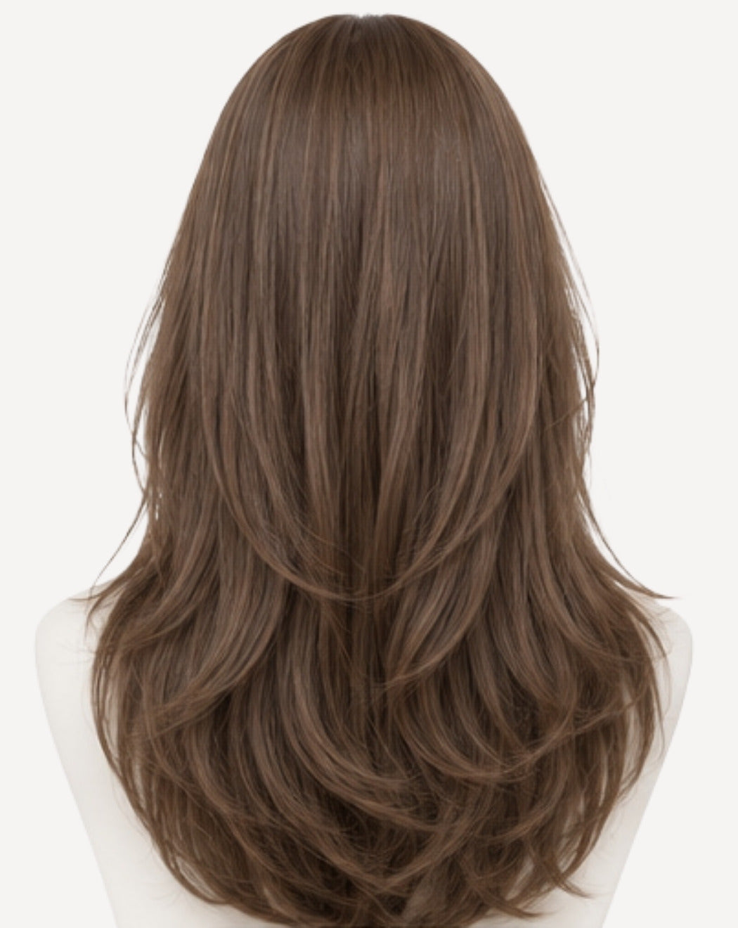 Șaten Deschis Auriu 60 cm - Perucă Front Lace BuenoBia