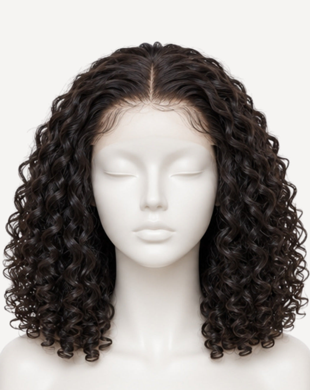 Brunet Ciocolată 45 cm - Perucă Front Lace BuenoBia