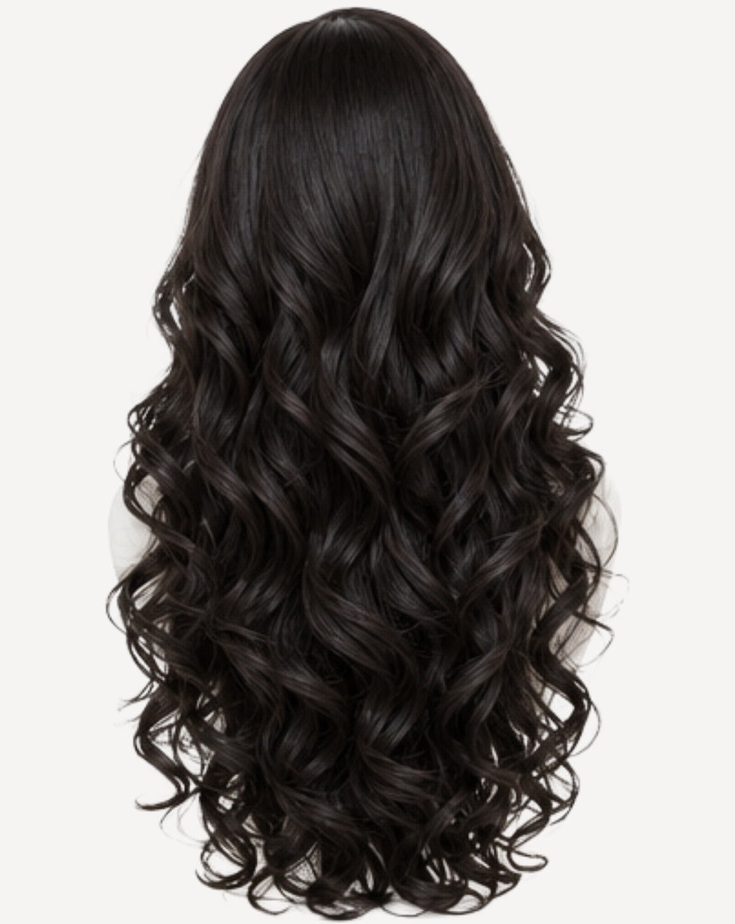 Brunet Închis 80 cm - Perucă Front Lace BuenoBia