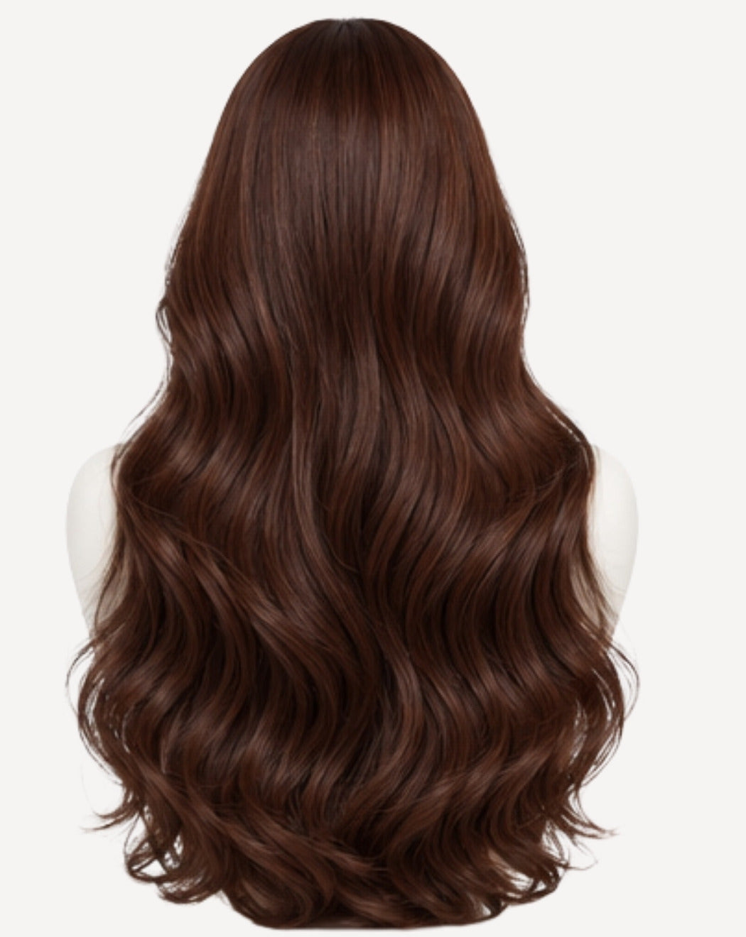 Castaniu Ciocolată 75 cm - Perucă Front Lace BuenoBia