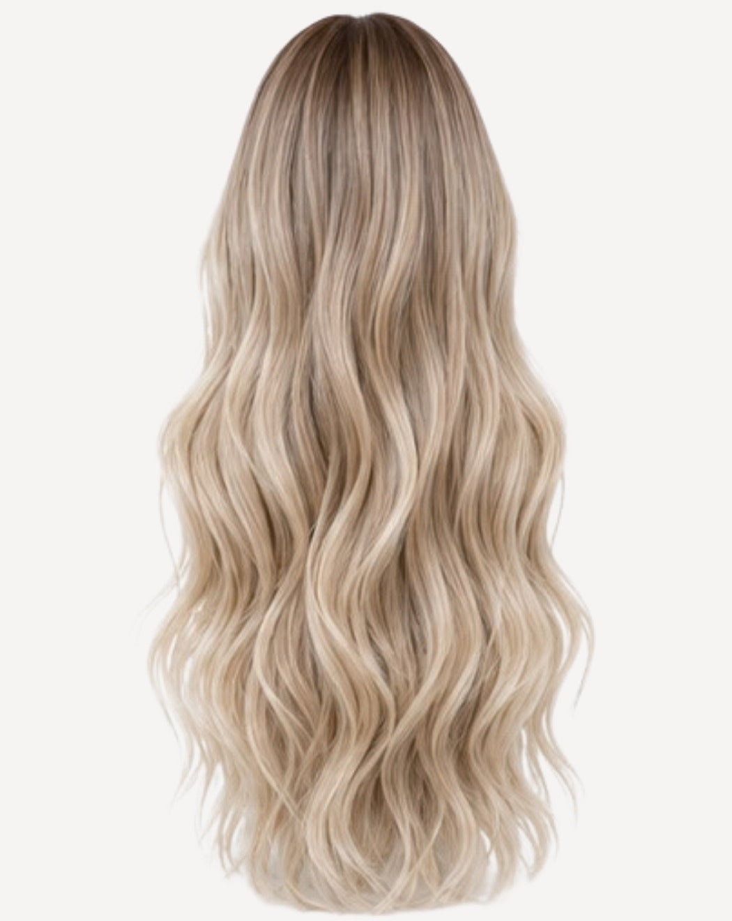 Blond Nisipiu 75 cm - Perucă Front Lace BuenoBia