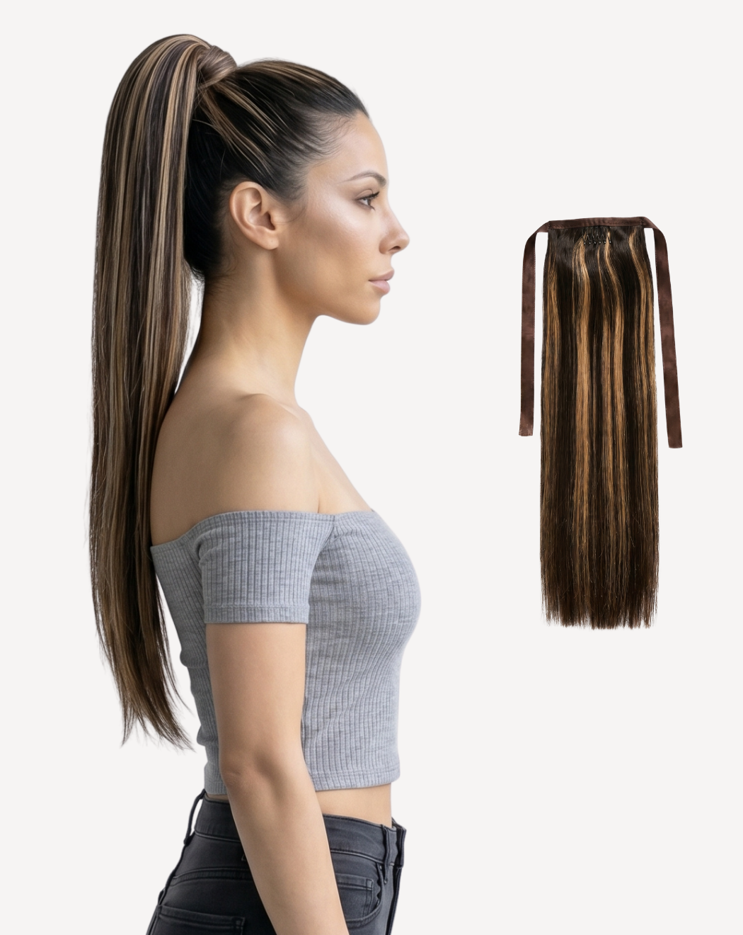 Extensii Coadă MegaVolum - Balayage 1-12 | BuenoBia