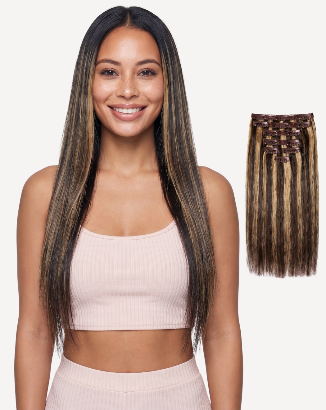Extensii Clip-On Most Wanted – Balayage 1-12 | BuenoBia