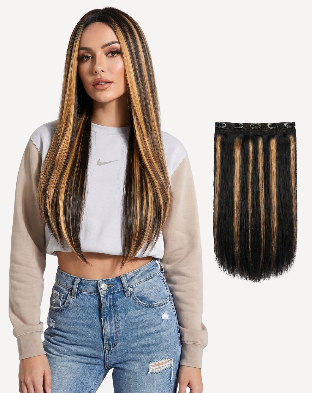 Extensii Tresă Volum Mediu - BALAYAGE 1-14 | BuenoBia