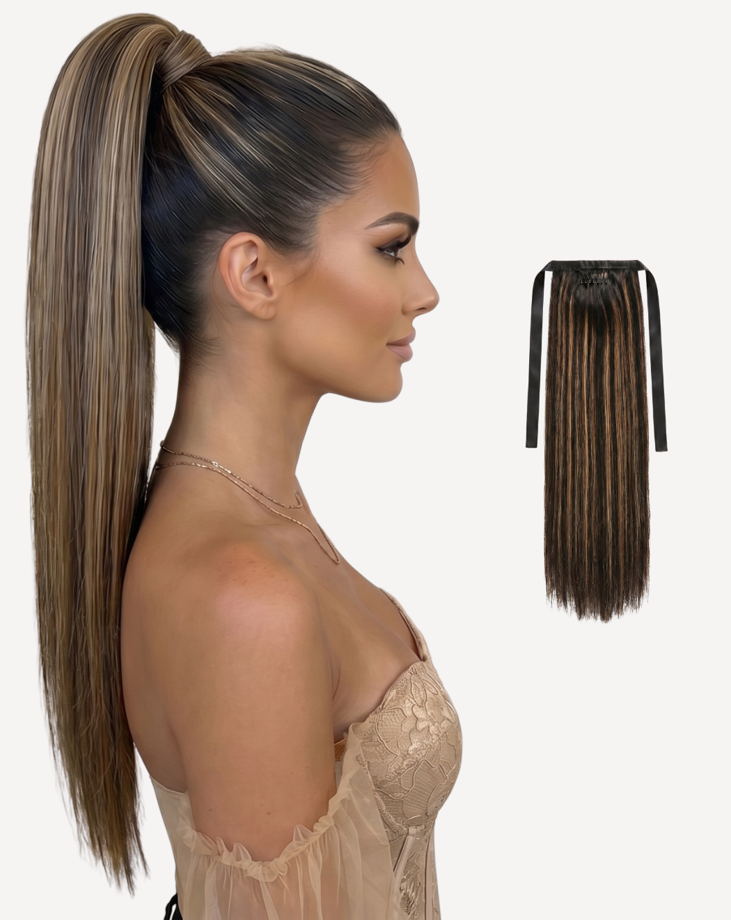 Extensii Coadă MegaVolum - Balayage 1-8-1001 | BuenoBia