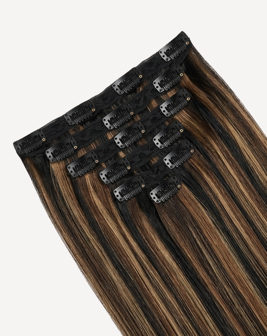 Extensii Clip On MegaVolum - Balayage 1-8-12 | BuenoBia