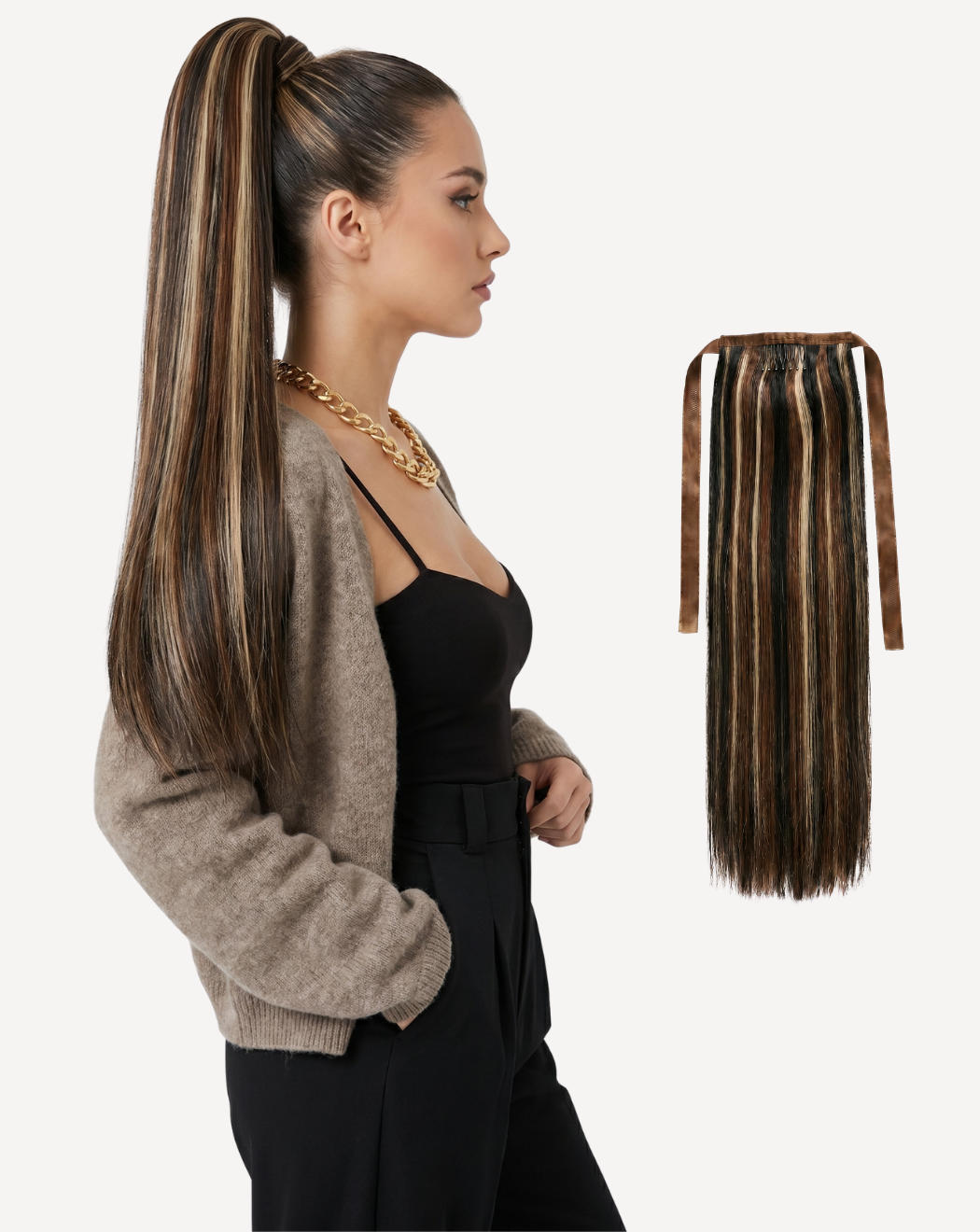 Coadă Deluxe – Balayage 1-8-60 | BuenoBia