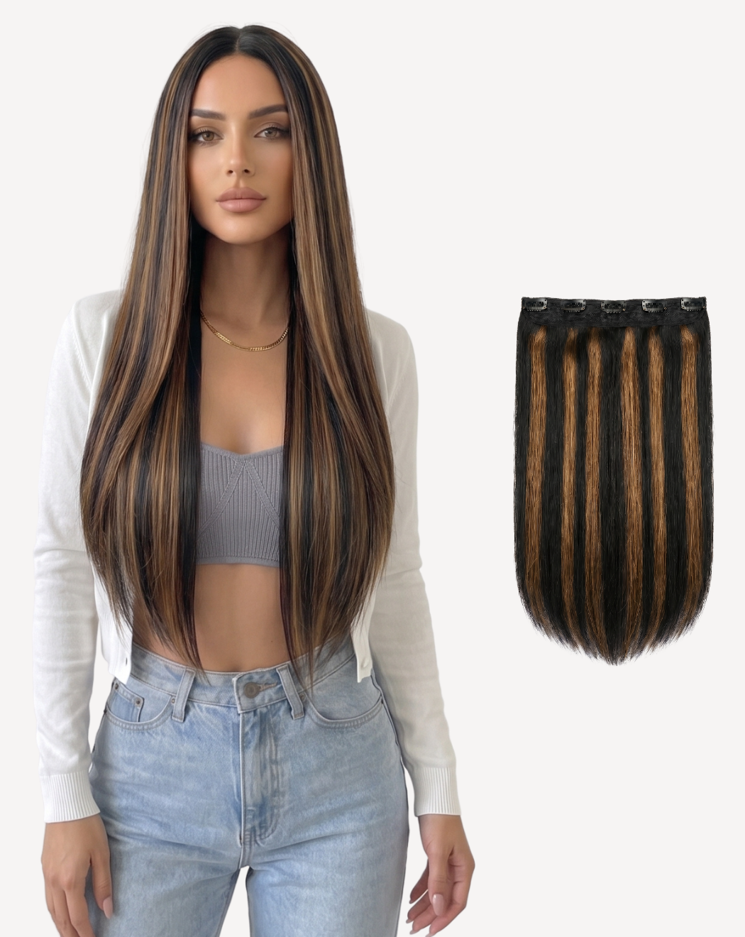 Extensii Tresă MegaVolum - BALAYAGE 1-8 | BuenoBia