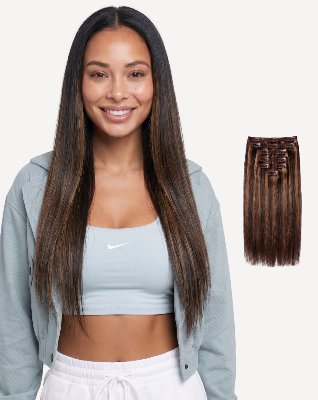 Extensii Clip-On Most Wanted – Balayage 1-8 | BuenoBia