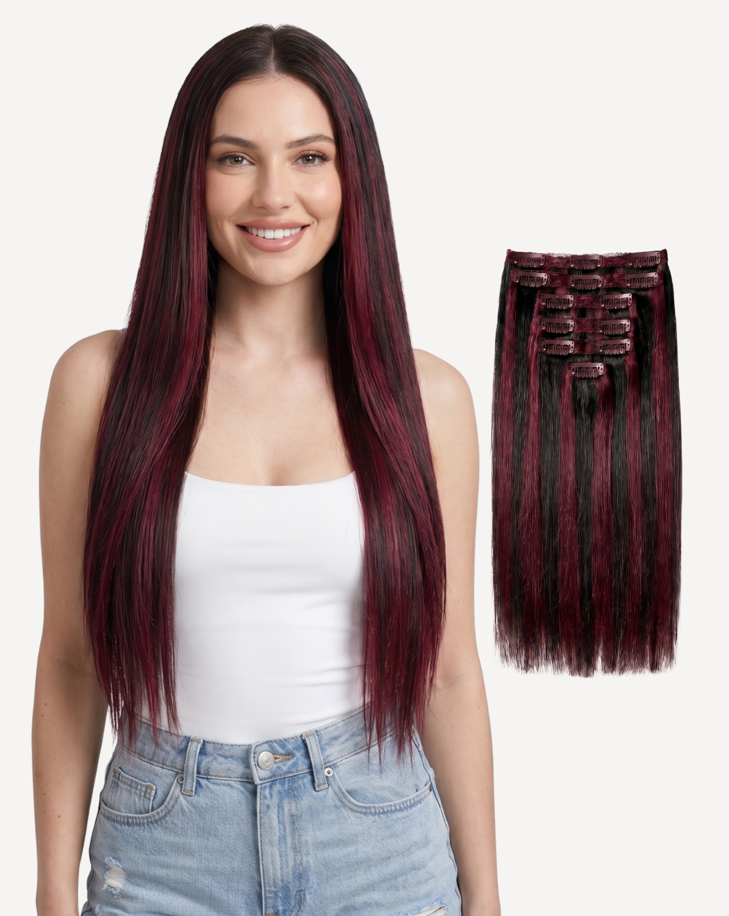 Extensii Clip-On Most Wanted – Balayage 1-bug | BuenoBia