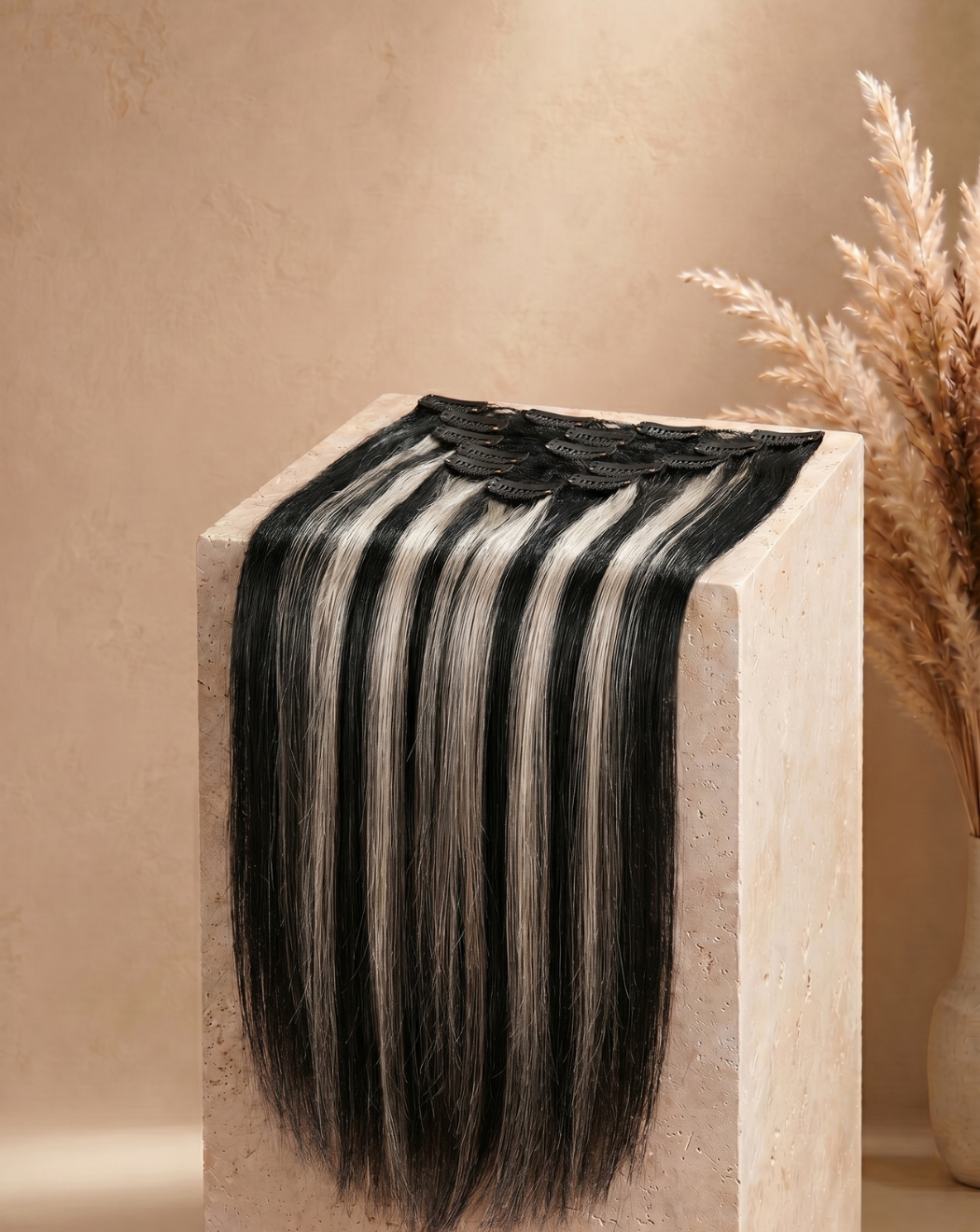 Extensii Clip On Păr Rusesc - Balayage 1-gray | BuenoBia