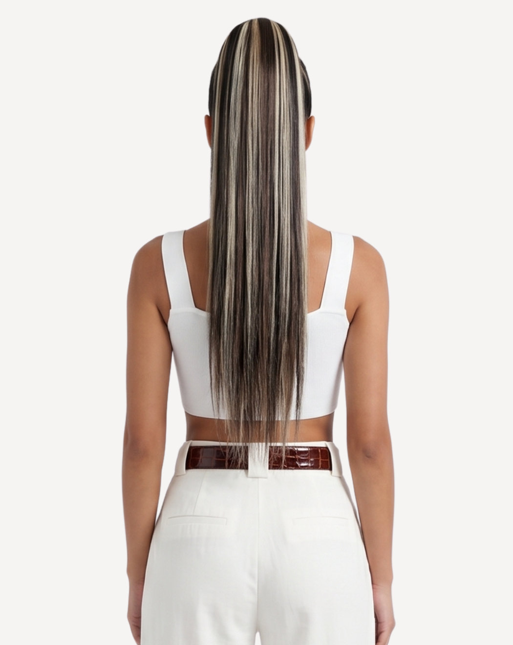 Coadă Deluxe – Balayage 1-gray-pla | BuenoBia