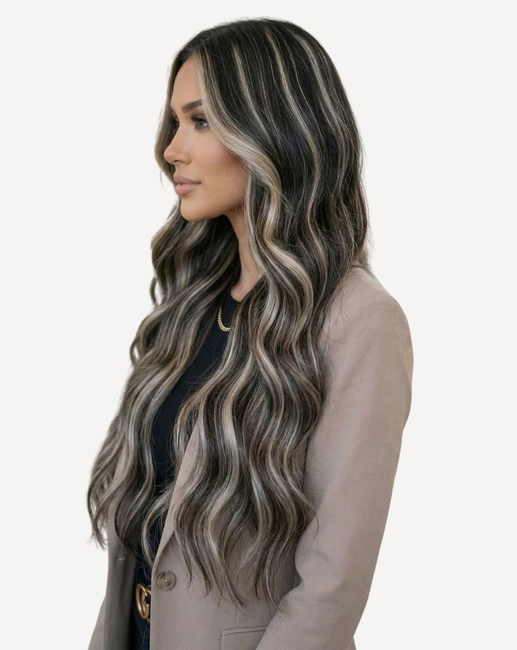 Extensii Clip-On Volum Mediu - Balayage 1-pla | BuenoBia