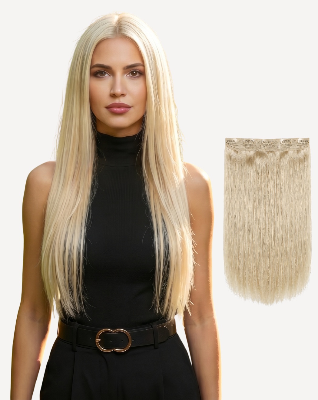 Extensii Tresă Volum Simplu - Blond Auriu Deschis 1001 | BuenoBia