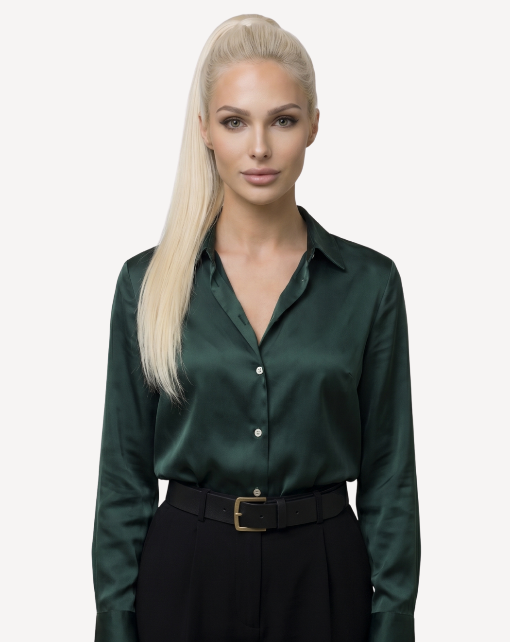Extensii Coadă Volum Mediu - Blond Auriu Deschis 1001 | BuenoBia