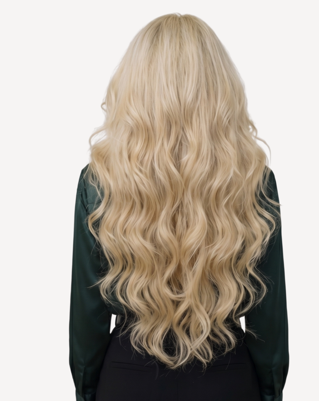 Extensii Clip On MegaVolum - Blond Auriu Deschis 1001 | BuenoBia