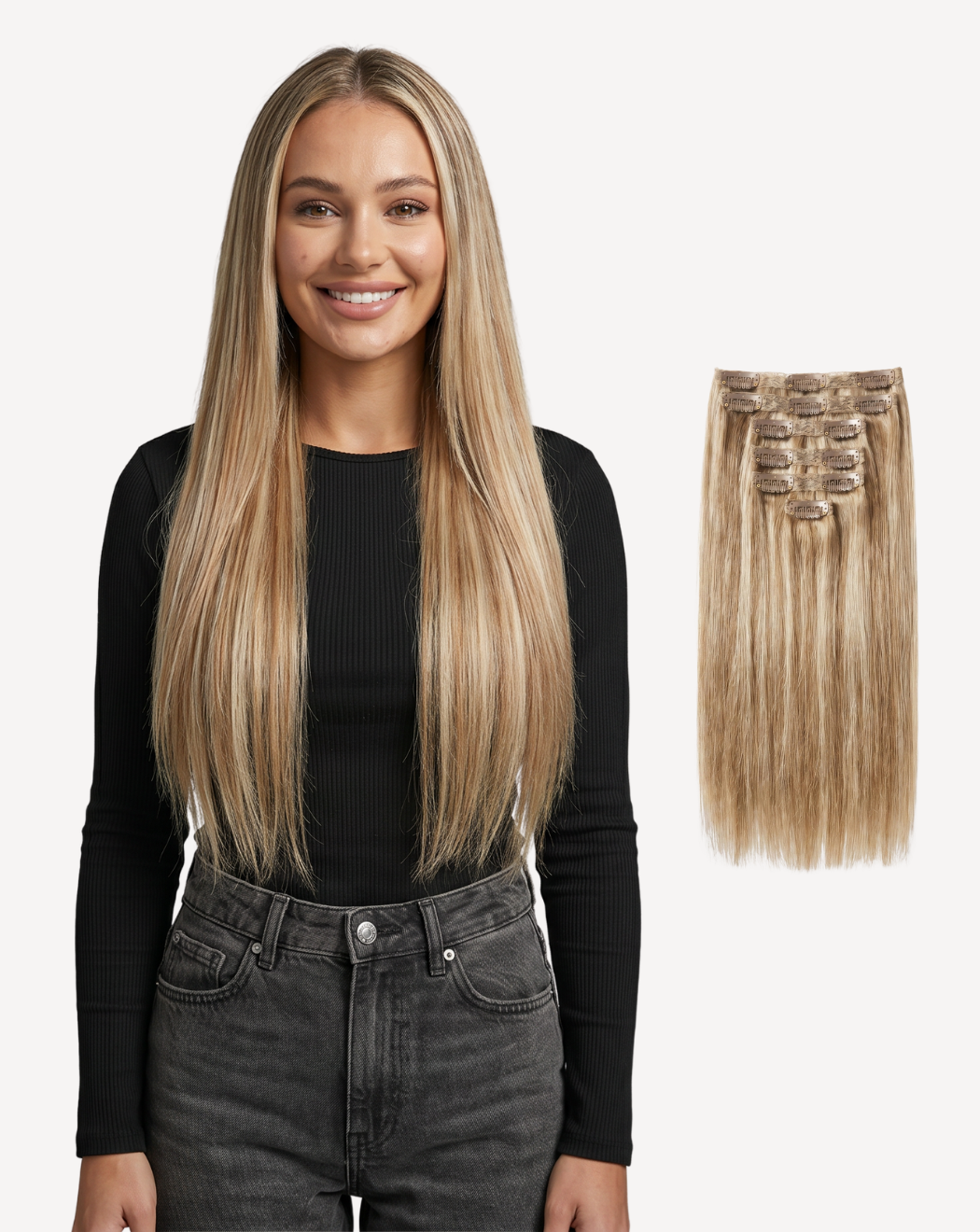 Extensii Clip-On Most Wanted – Balayage 12-1001 | BuenoBia