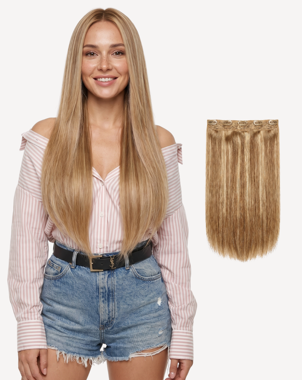 Extensii Tresă Volum Mediu - BALAYAGE 12-22 | BuenoBia