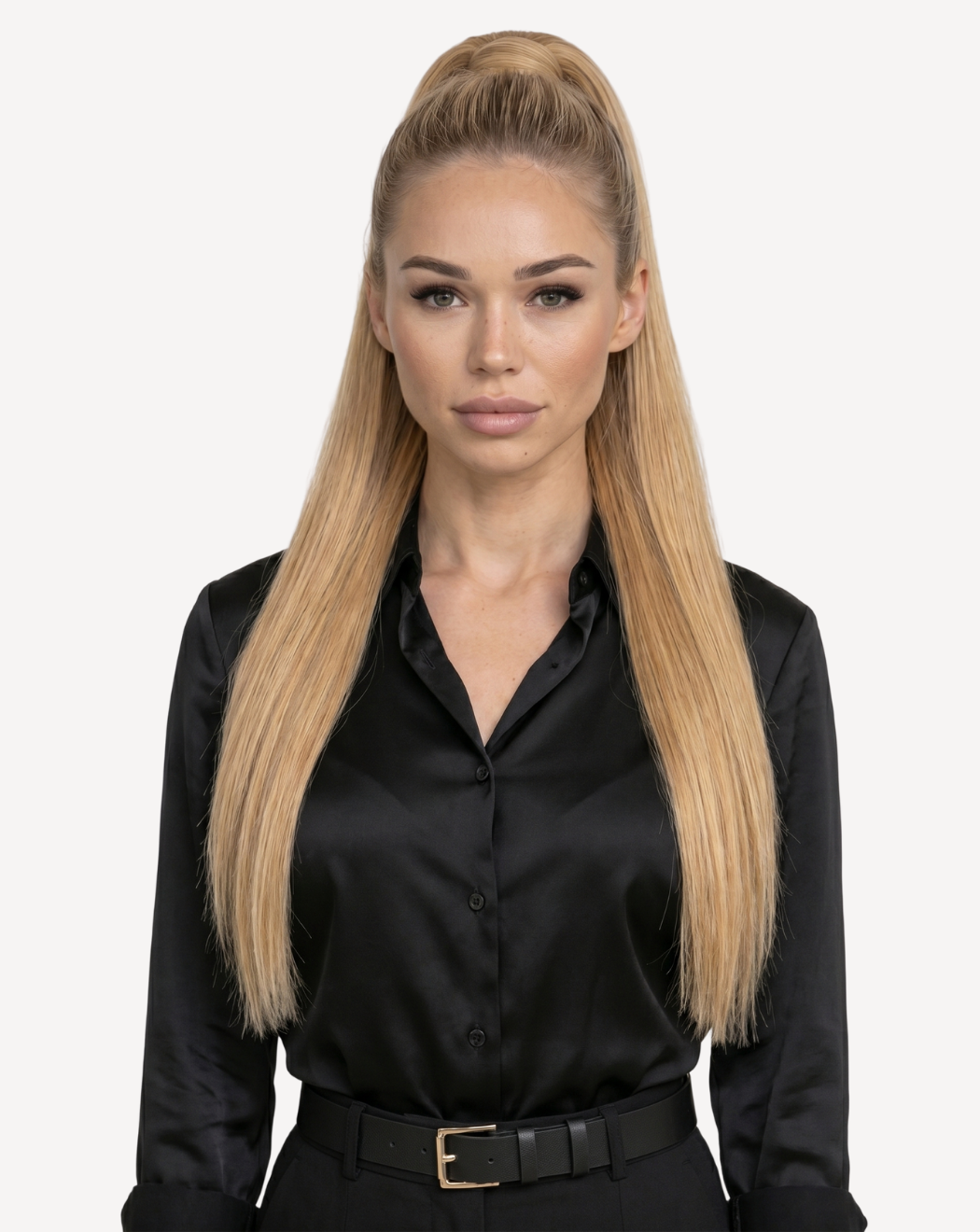 Extensii Coadă Volum Mediu - Șaten Auriu 12 | BuenoBia