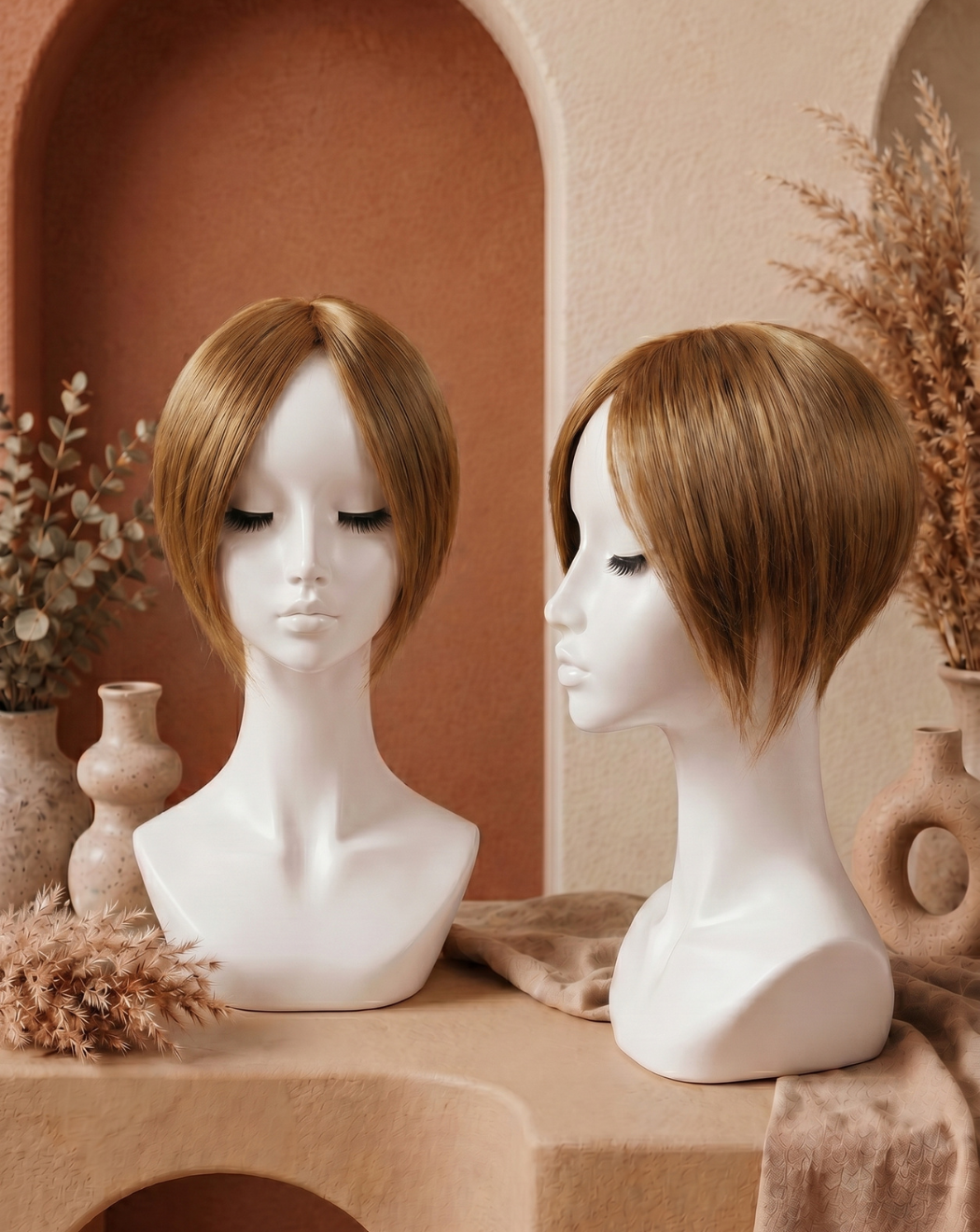 Topper pentru alopecie - Șaten Auriu 12| BuenoBia