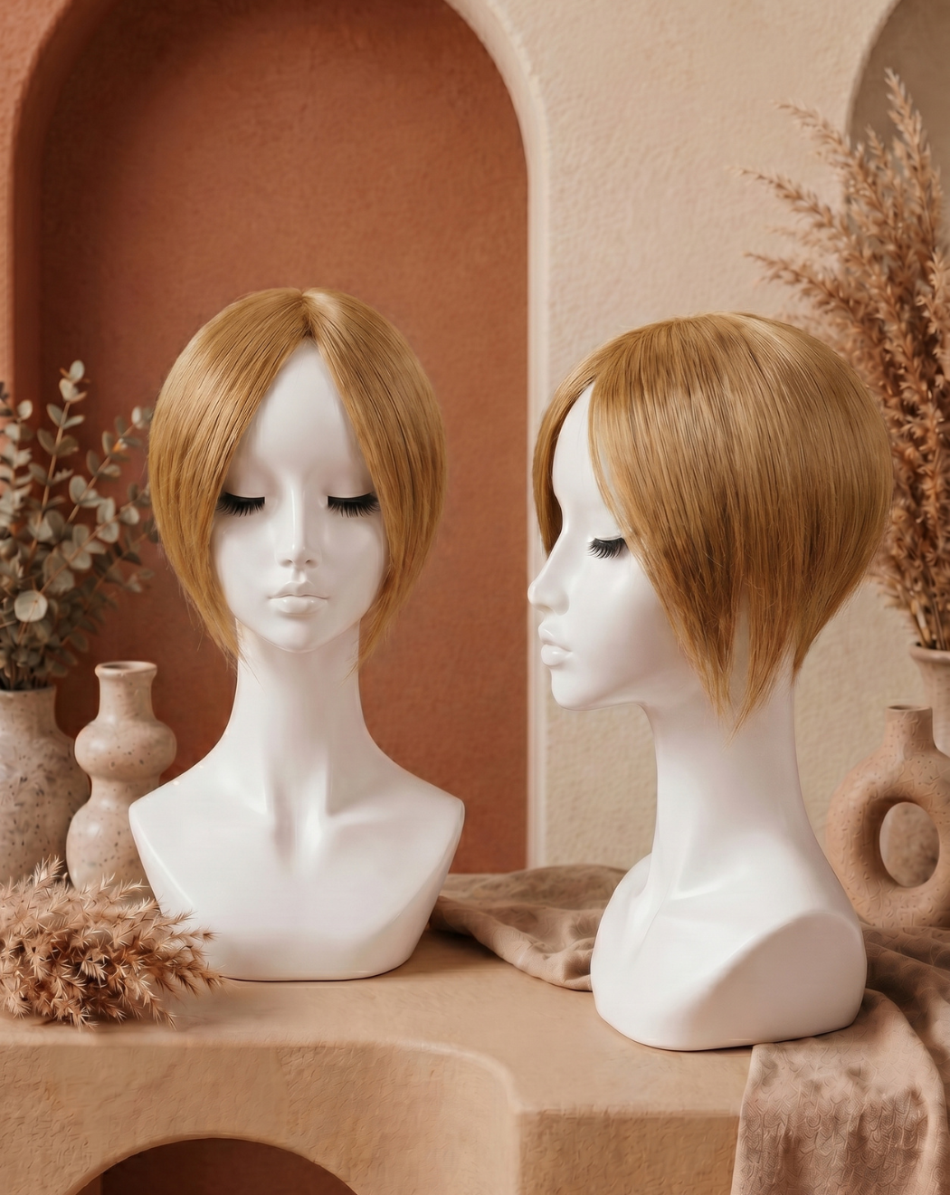 Topper pentru alopecie - Blond Miere 14| BuenoBia