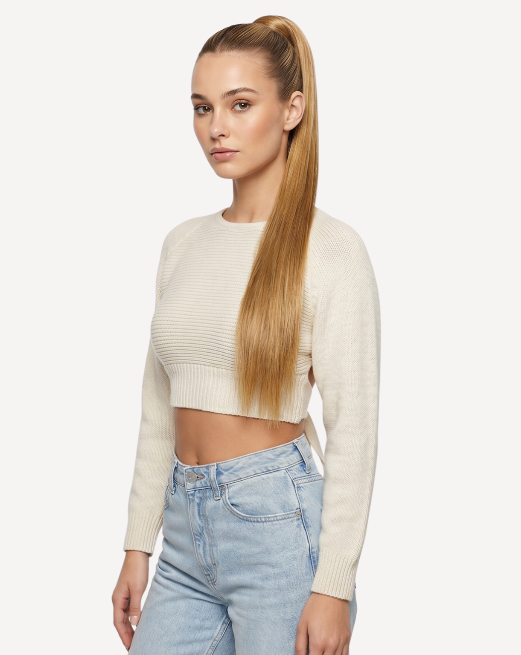 Coadă Deluxe – Blond Miere 14 | BuenoBia