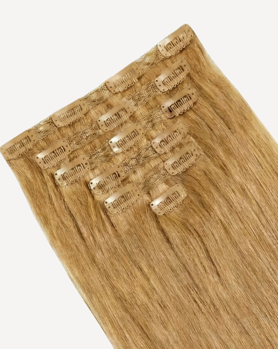 Extensii Clip-On Volum Mediu - Blond Miere 14 | BuenoBia