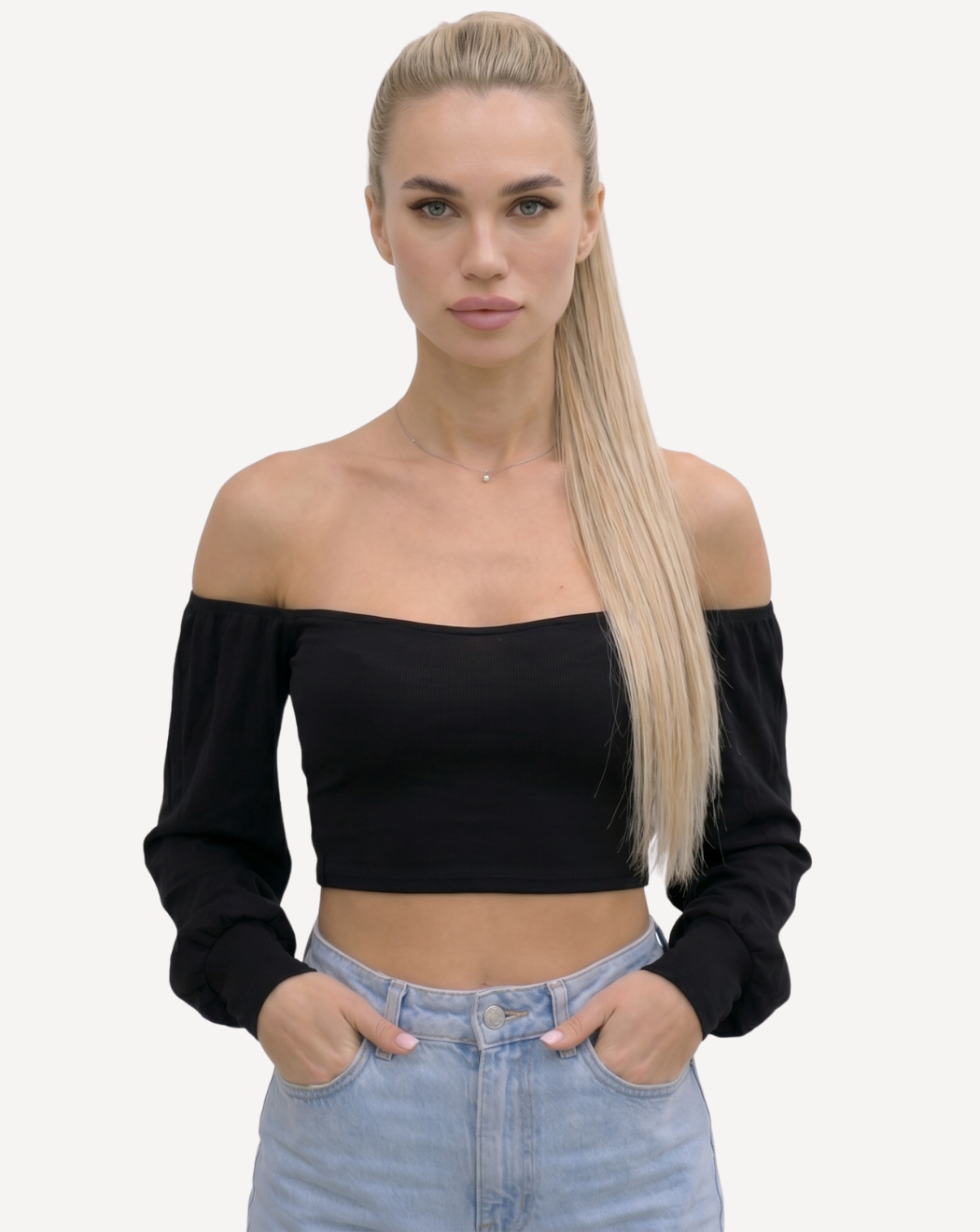 Extensii Coadă Volum Mediu - Blond Opal 18 | BuenoBia
